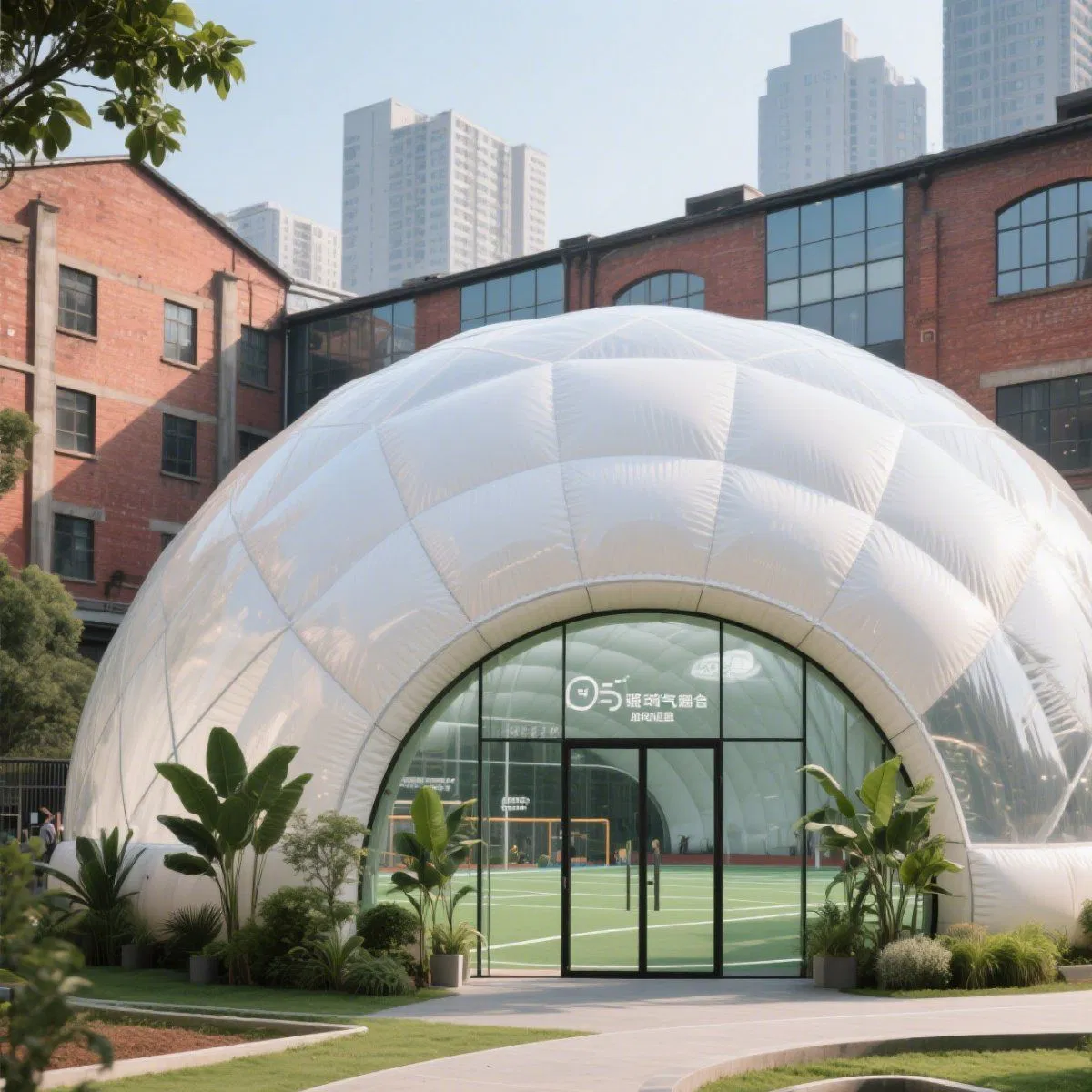 Versatile Sport Air Dome Soccer Stadium Greenhouse for All Seasons