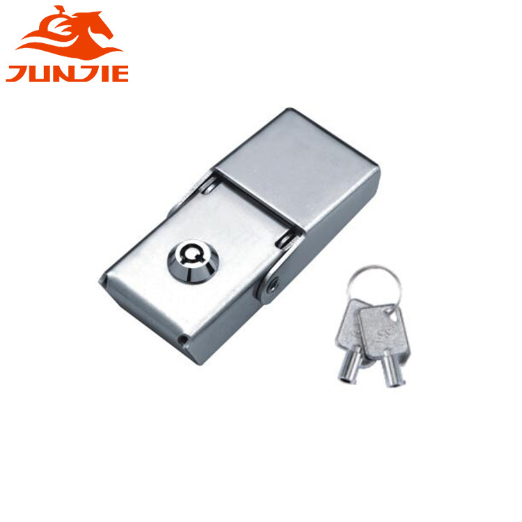 Advertising Toggle Lock with Key Cylinder Combo Top Interior Deadbolt Commercial Toggle Latch J605