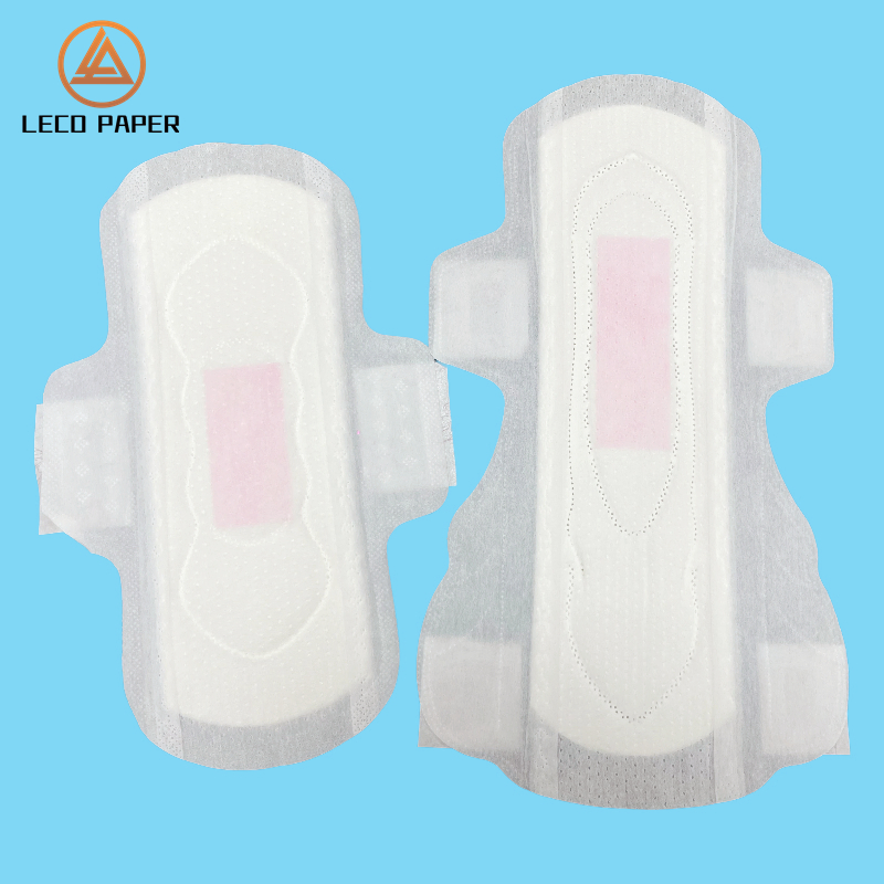 Winged Sanitary Napkins with Soft Cotton Surface Disposable Sanitary Pads for Women Period Sanitary Napkin