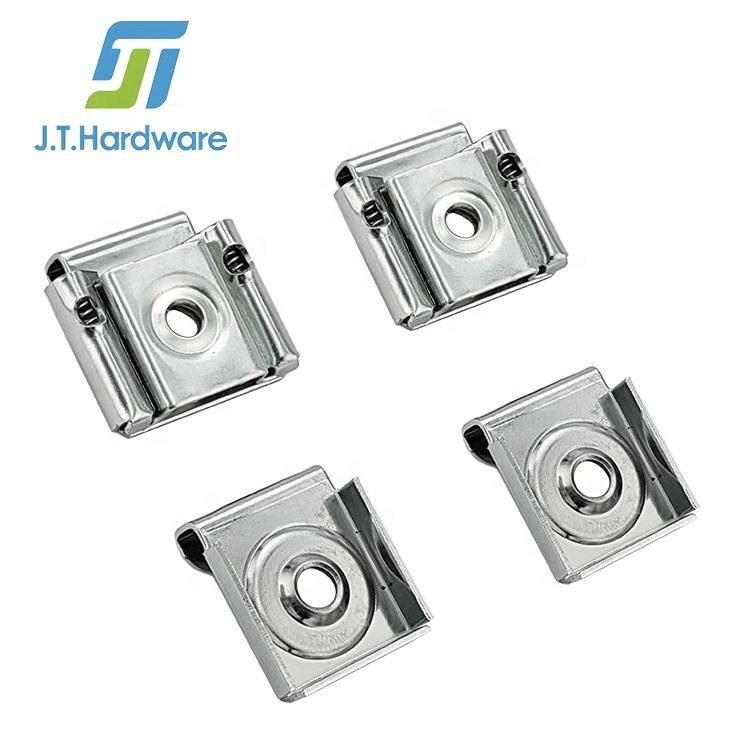 Stainless Steel 304 Mirror Clamp Holder Cork Pad Wall Mounted Spring Load Mirror Clip