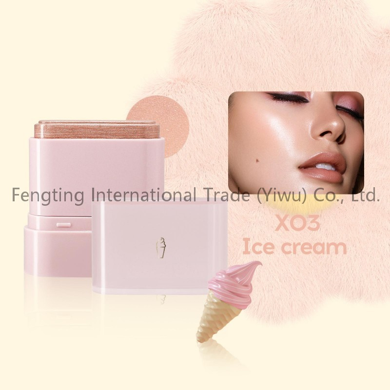 New Arrivals Custom Logo High Pigment Blush Stick Long Lasting Vegan Cosmetic Cream Smooth Silky Waterproof Makeup Blusher
