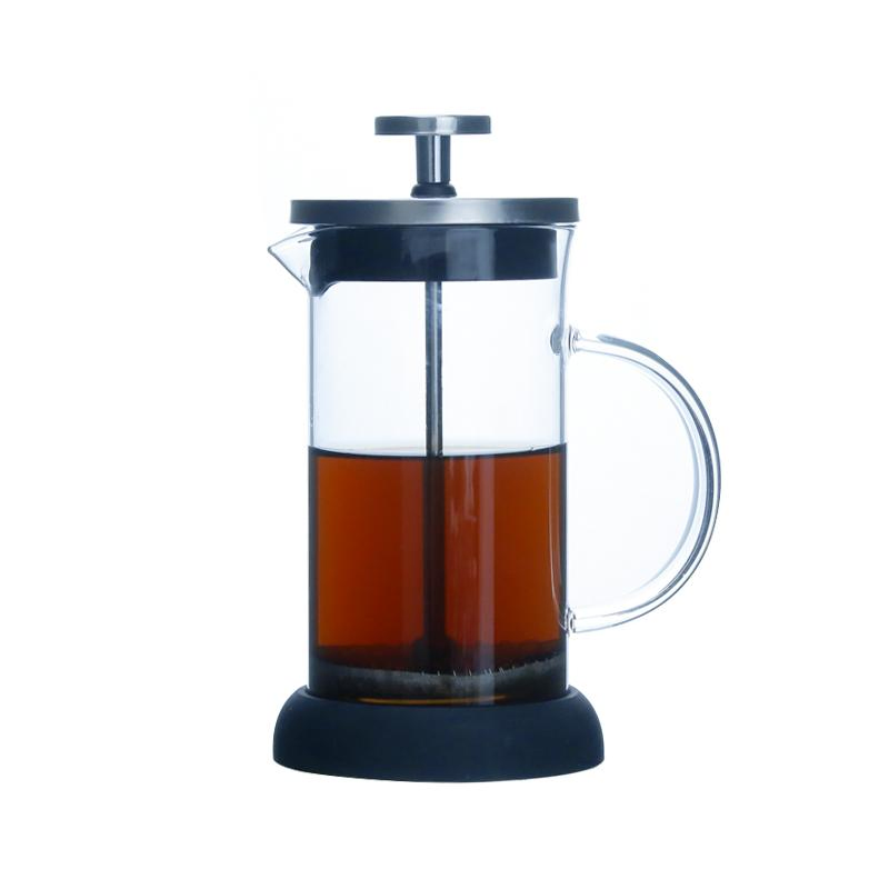 Coolored Borosilicate Glass French Press Coffee Plunger
