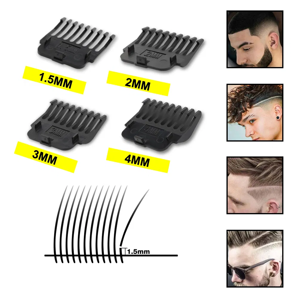 Professional Hair Cutting Machine LCD Hair Trimmer Men Hair Clipper