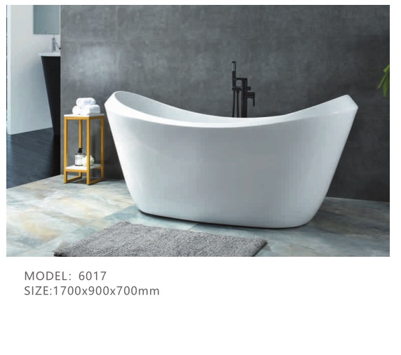 Акриловая ванна 6014 Freestanding с гидромассажем