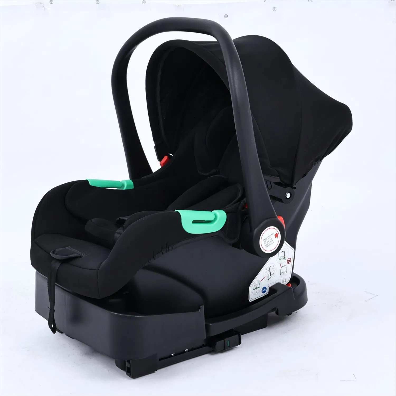 Lifting Handle Isofix Base Soft New Born Infant Baby Car Seat R129