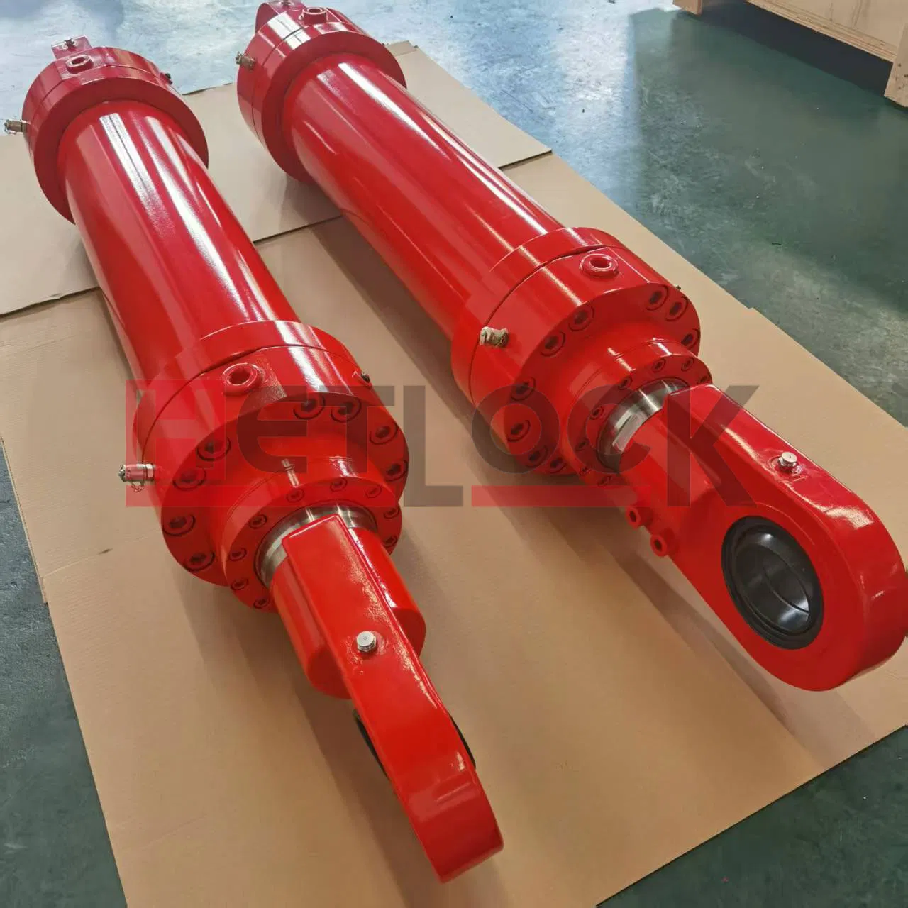 Гидравлический цилиндр двойного действия для кранов и судов