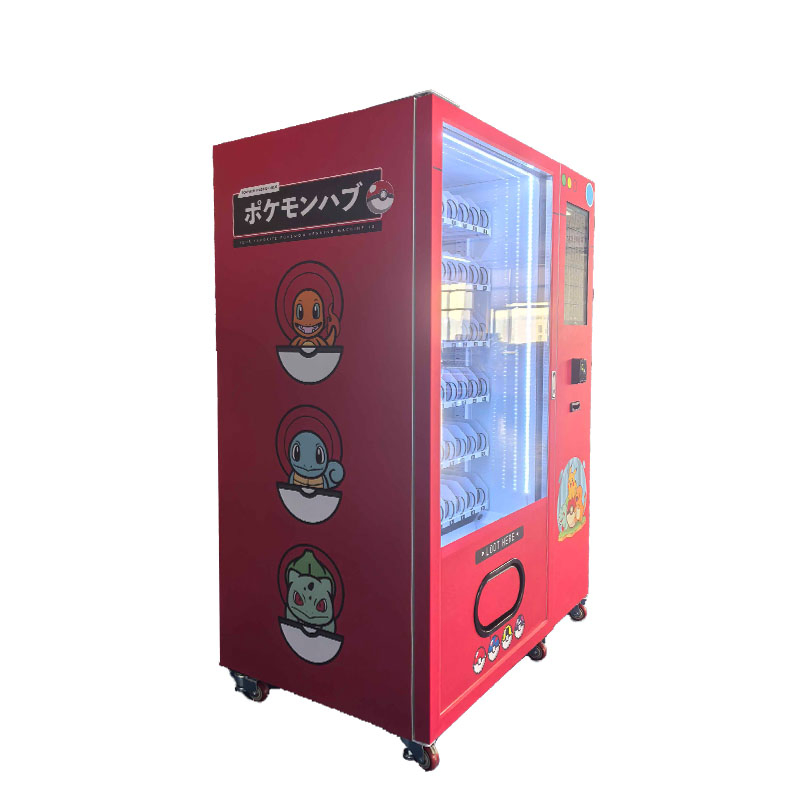 Weimi Automatic Pokemon Vending Machine Trading Card with Custom Sticker Japan Australia Market
