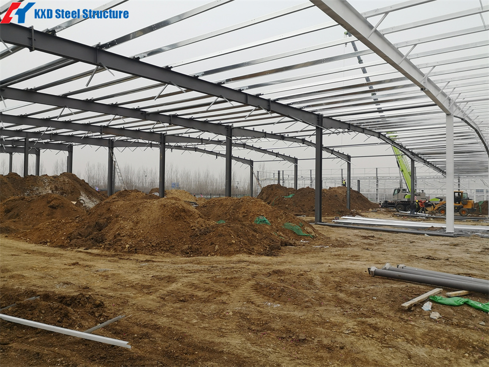 2022 New Customized Steel Column, Beam, Truss Prefab Mini Warehouse