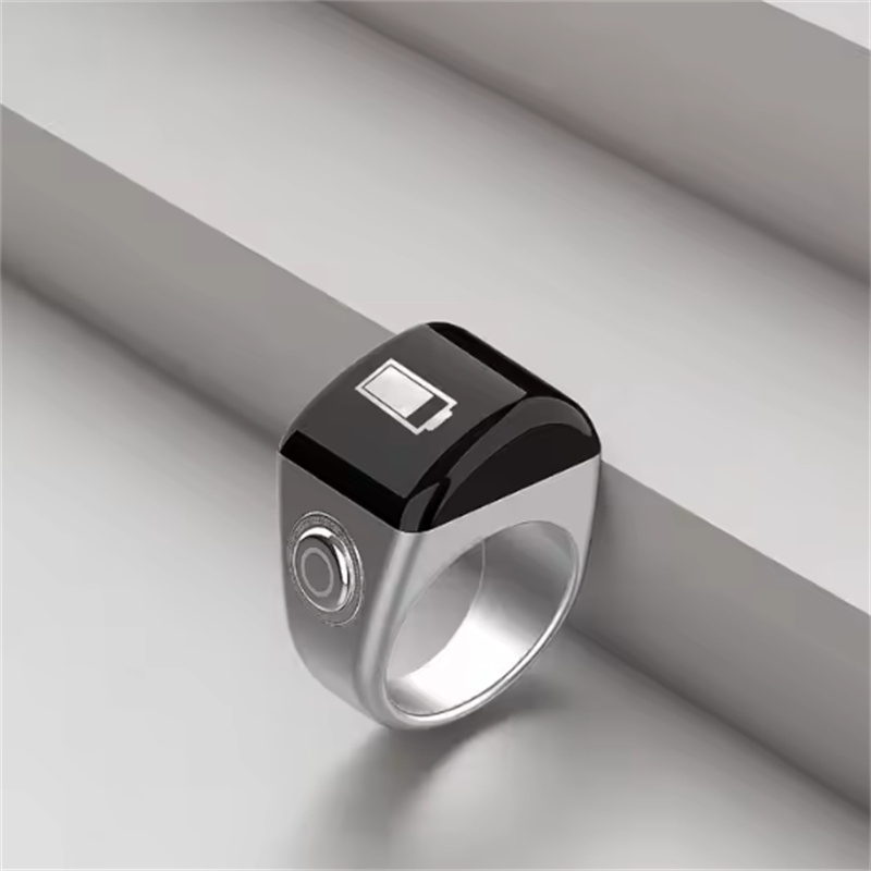 Zikr Smart Bluetooth Ring Watch for Effortless Connectivity and Style