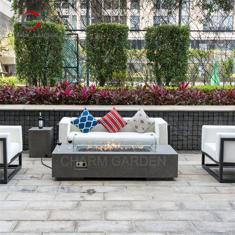 China Manufacture Good Quality Outdoor Rectangle Fire Pit Czyp007