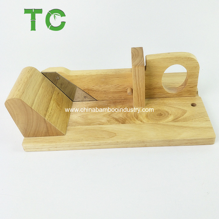Oak Wood Sausage Guillotine