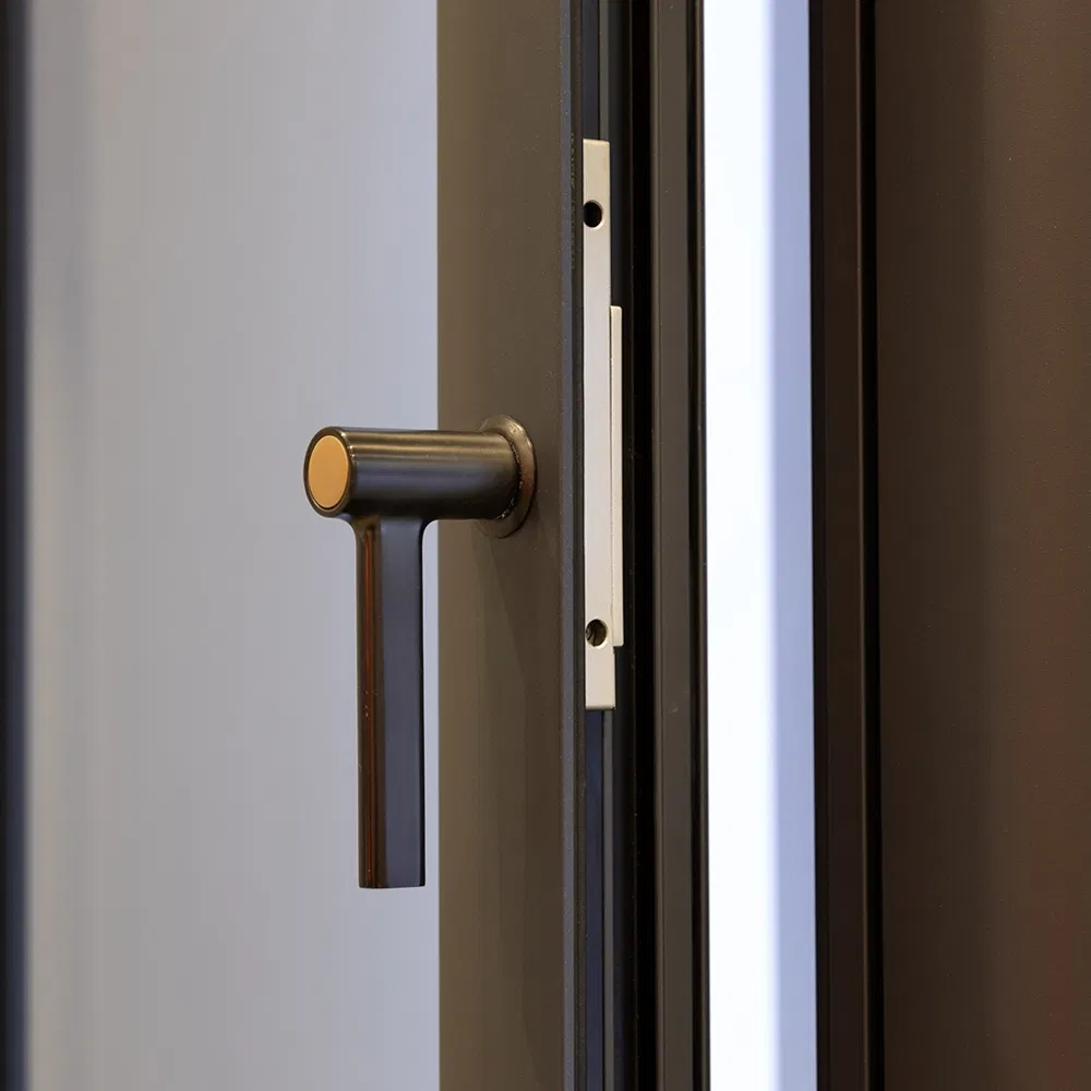 Stylish Aluminum Extrusion Interior Door for Contemporary Spaces