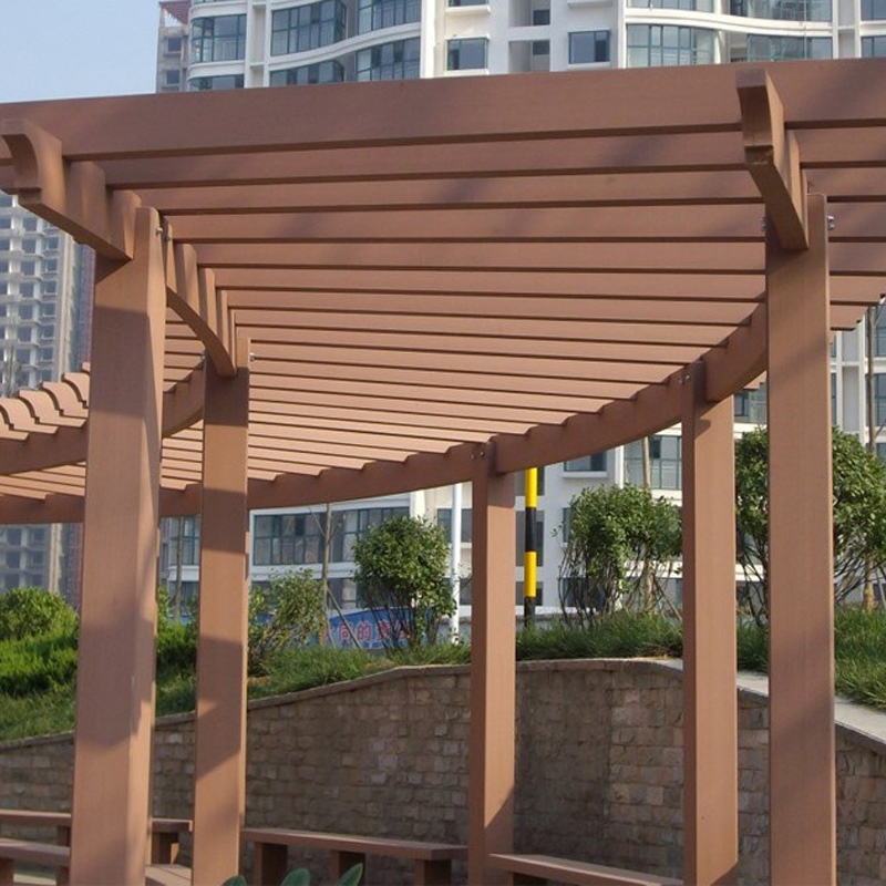 Newest Design Garden Decoration WPC Fence WPC PVC Column