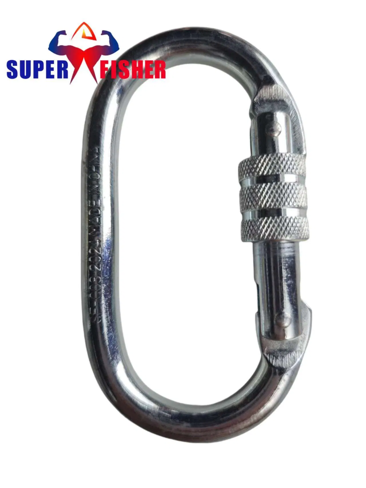 High-Altitude Oversize Opening 60mm 110mm Fall Protector Arrest Carabiner /Karabiner Forged Steel/Aluminium Snap Hook for Safety Harness Lanyard Use