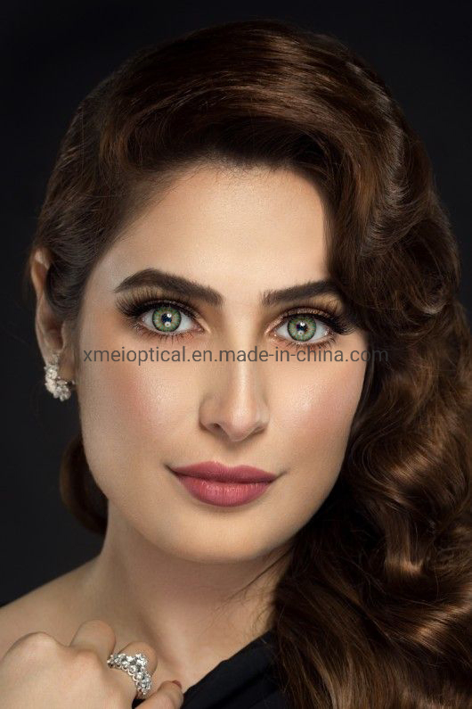 2PCS/Pair Monthly Color Cosmetic Contact Lenses Colored Lenses for Eyes/Can OEM Customized Package