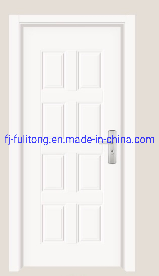 Fashion Cheap South America Panel Interior Steel Wood Exterior Door