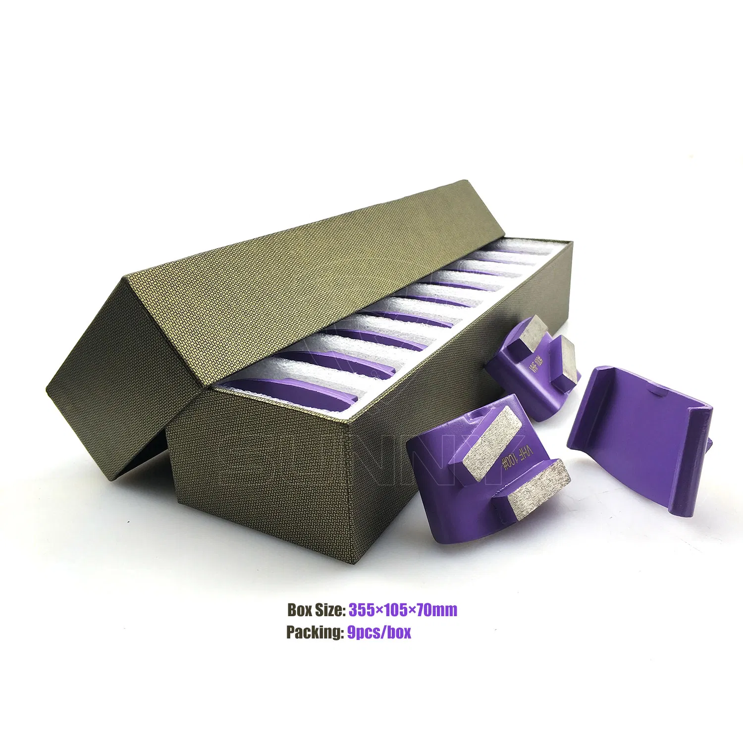 Sunny Tools Ez Change Hard Soft Medium Metal Bond Abrasive Diamond Grinding Blade for Concrete Floor Grinder