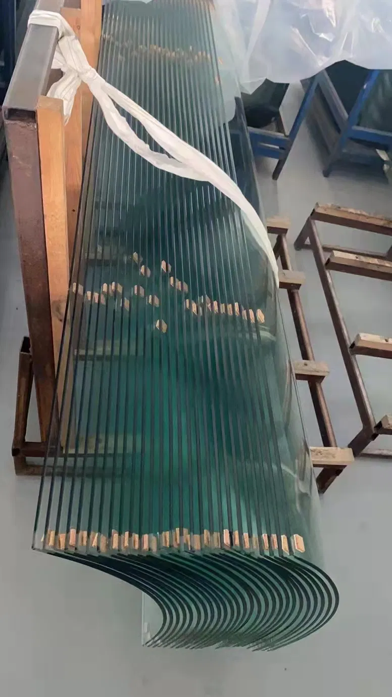 6/8/10/12/15 mm Hot Bending/Bent/Small Radius/Tempered/Convex/Concave Partition/Clear/Curved/Building/Handrail Fencing/Furniture/Fireproof/Building Glass Price