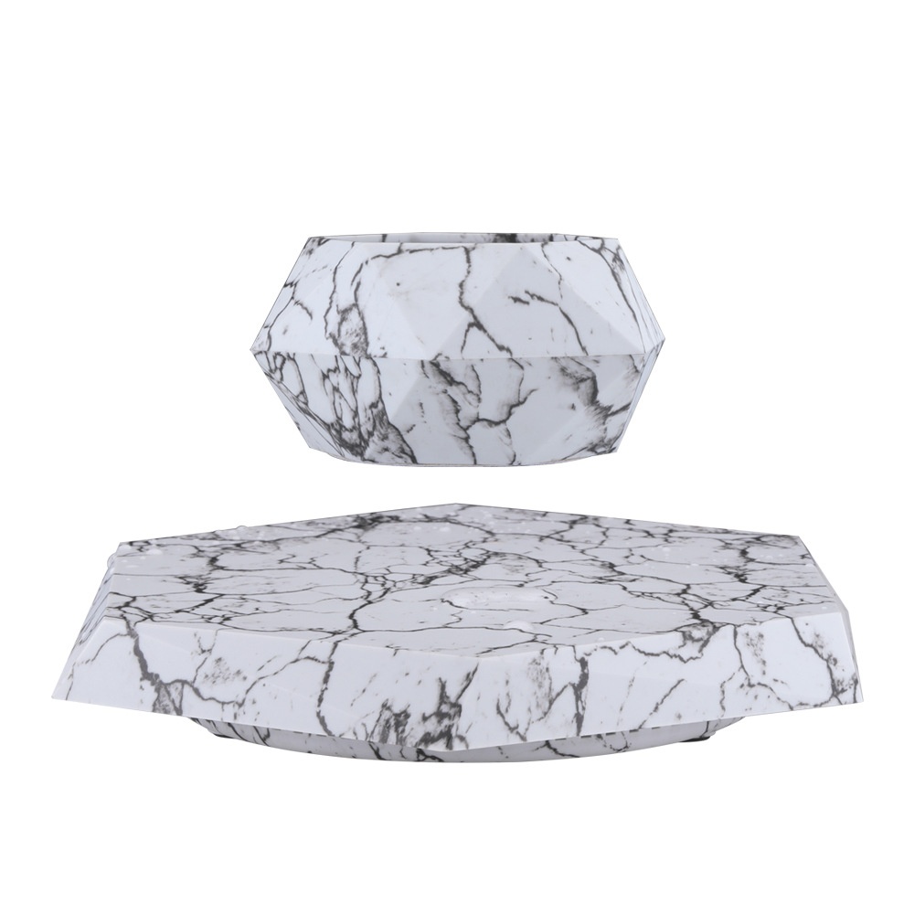 Кашпо глазурованное мраморное скандинавский стиль