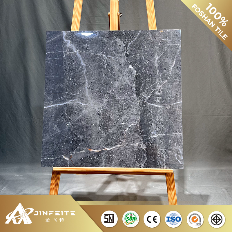 Grey Marble Design Porcelain Tiles 600X600mm on Promotion Cheap Price Flooring Ceramic