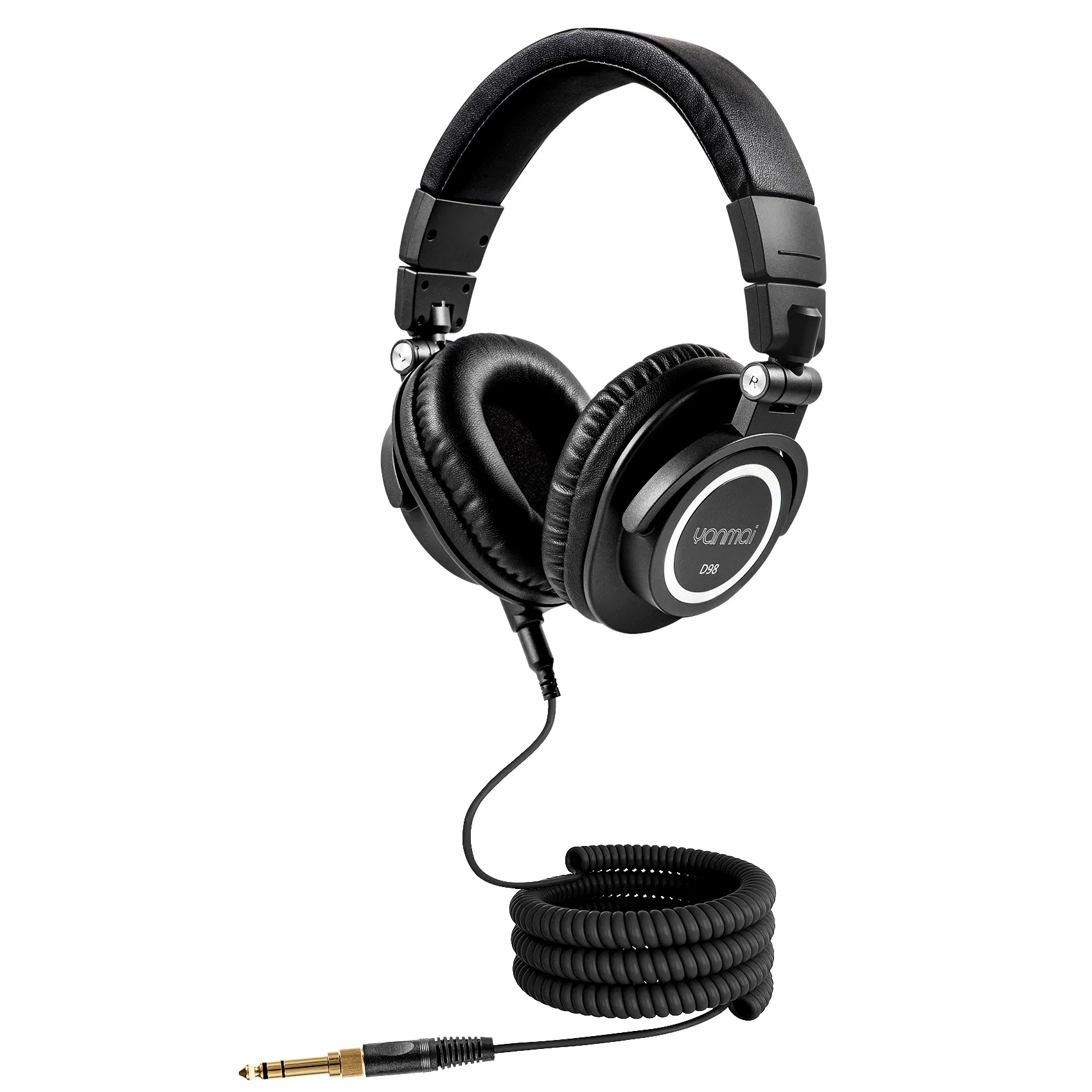 Professional-Grade Recording 50mm Drivers 6.3mm Monitor Headphones