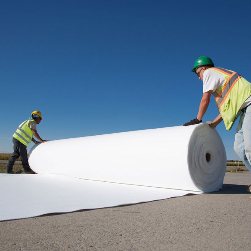 Filament Spunbonded Nonwoven Geotextile for Filtration, Isolation, Reinformcement