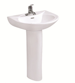 White Ceramic Basin