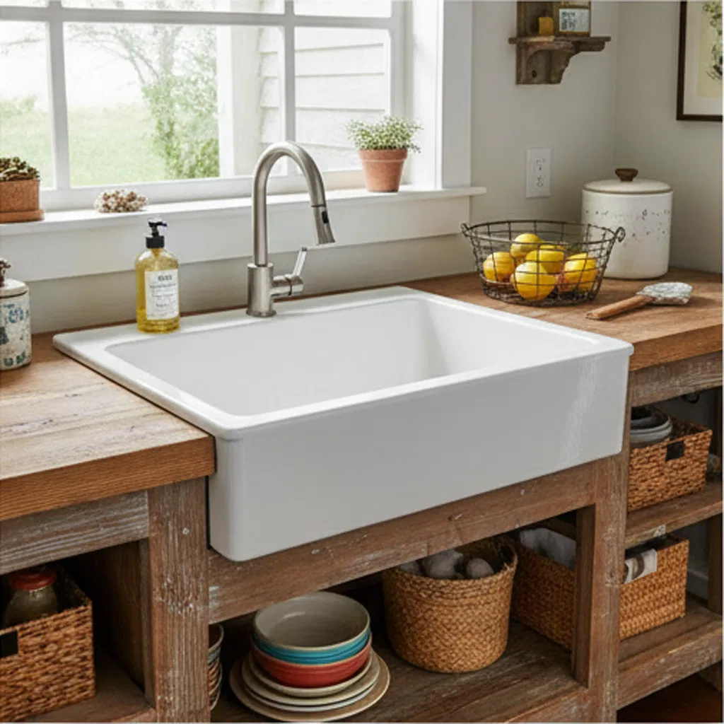 Elegant Modern Laundry Sink for Chic Bathroom Spaces