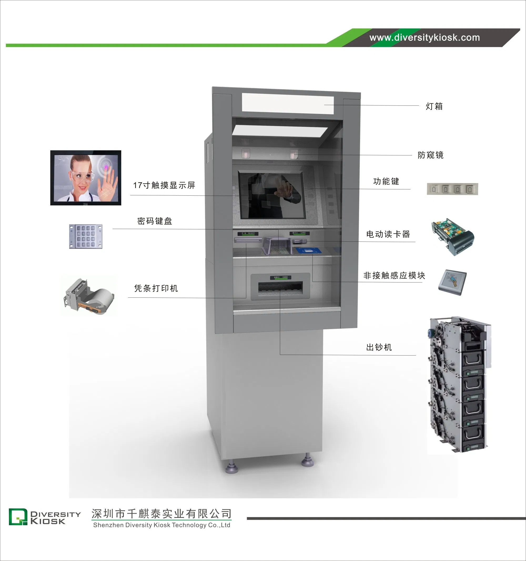 Touch Screen Multi-Function ATM Machine