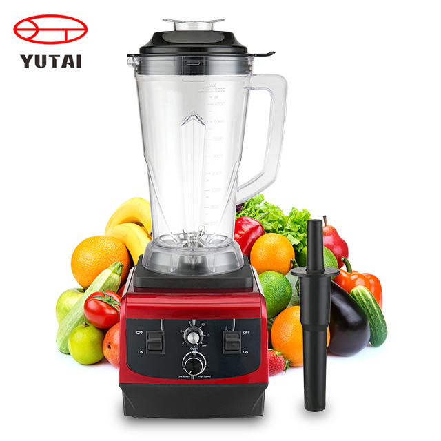 Crest Blender and Mixer Juicer Blender Food Machine Factory Direct Sale 2200W Silver Commercial Blender Electric Plastic
