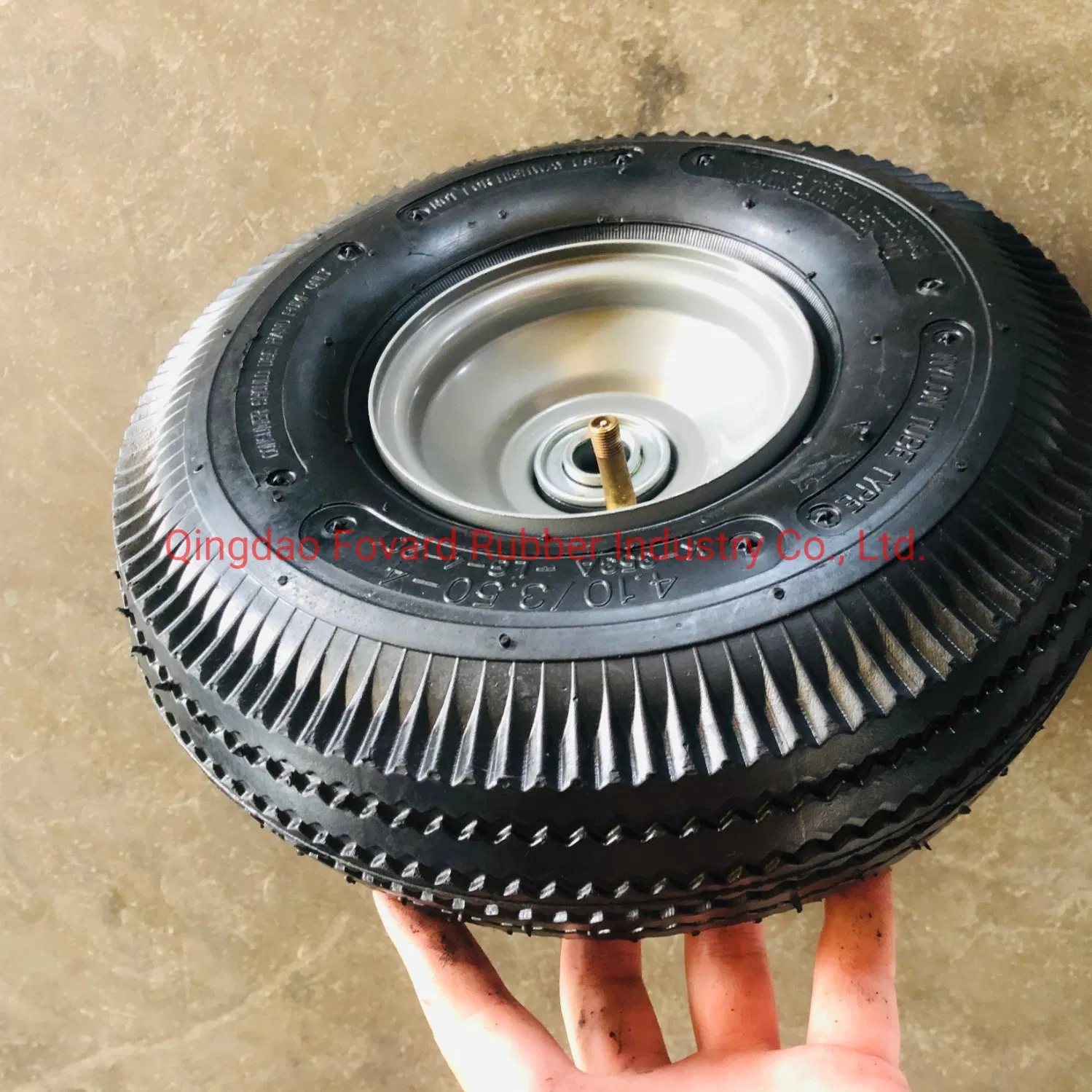3.50-4 Good Quality Pneumatic Trolley Wheel