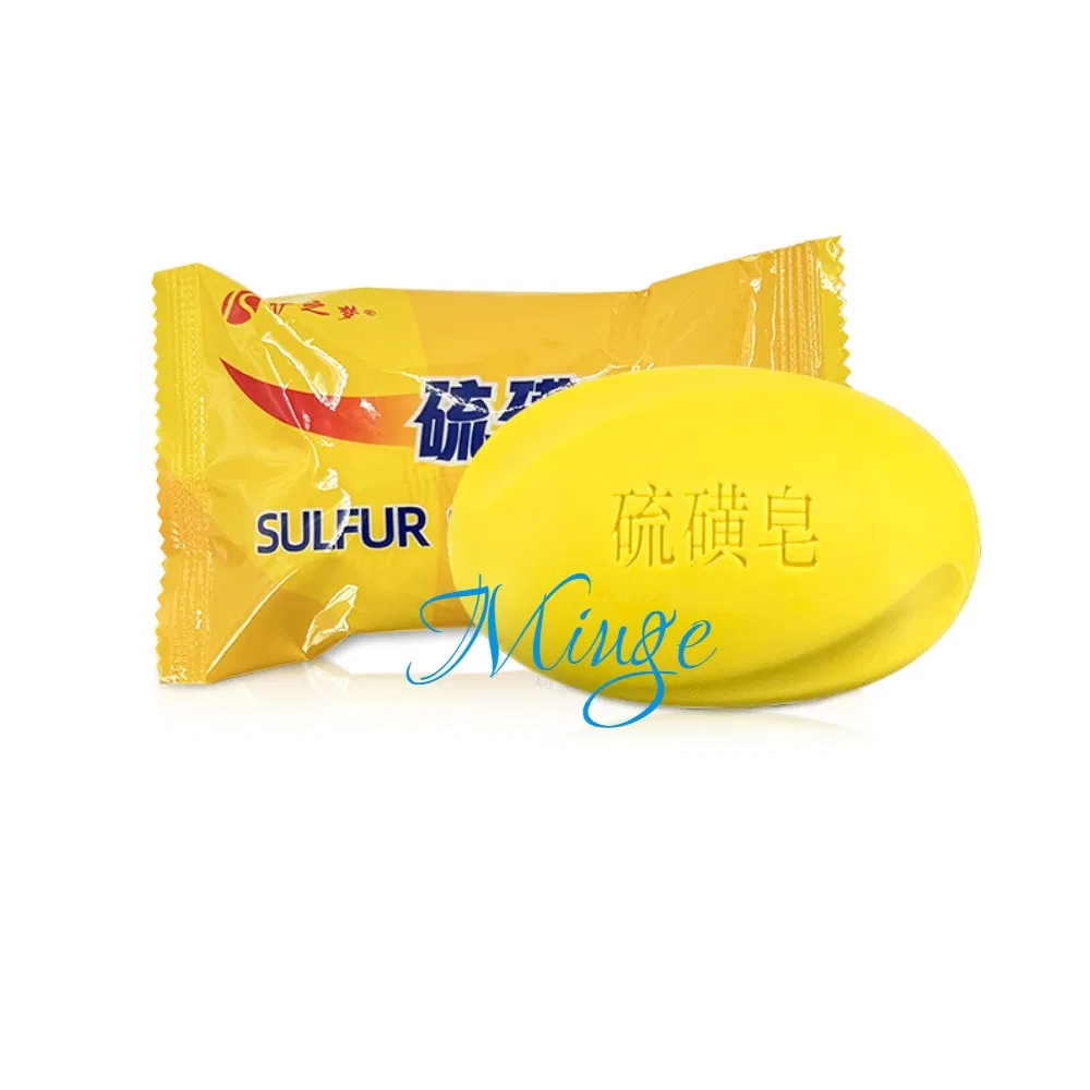 Original Sulfur Soap Body Skin Care Handmade Soaps Cleansing and Revitalizing Body Skin