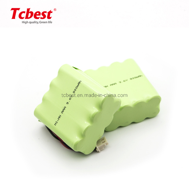 Factory Directly Supply 9.6V AAA Hr03 NiMH Rechargeable Battery Pack for E-Toys Player