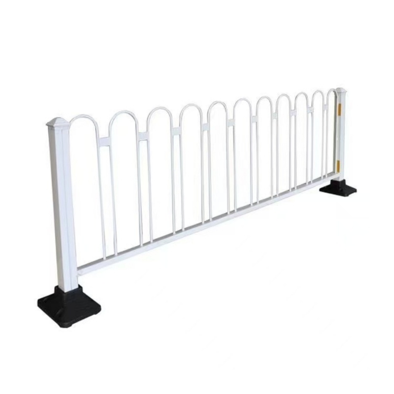 Flexible Zinc Coated Road Fence for Adjustable Traffic Flow Control