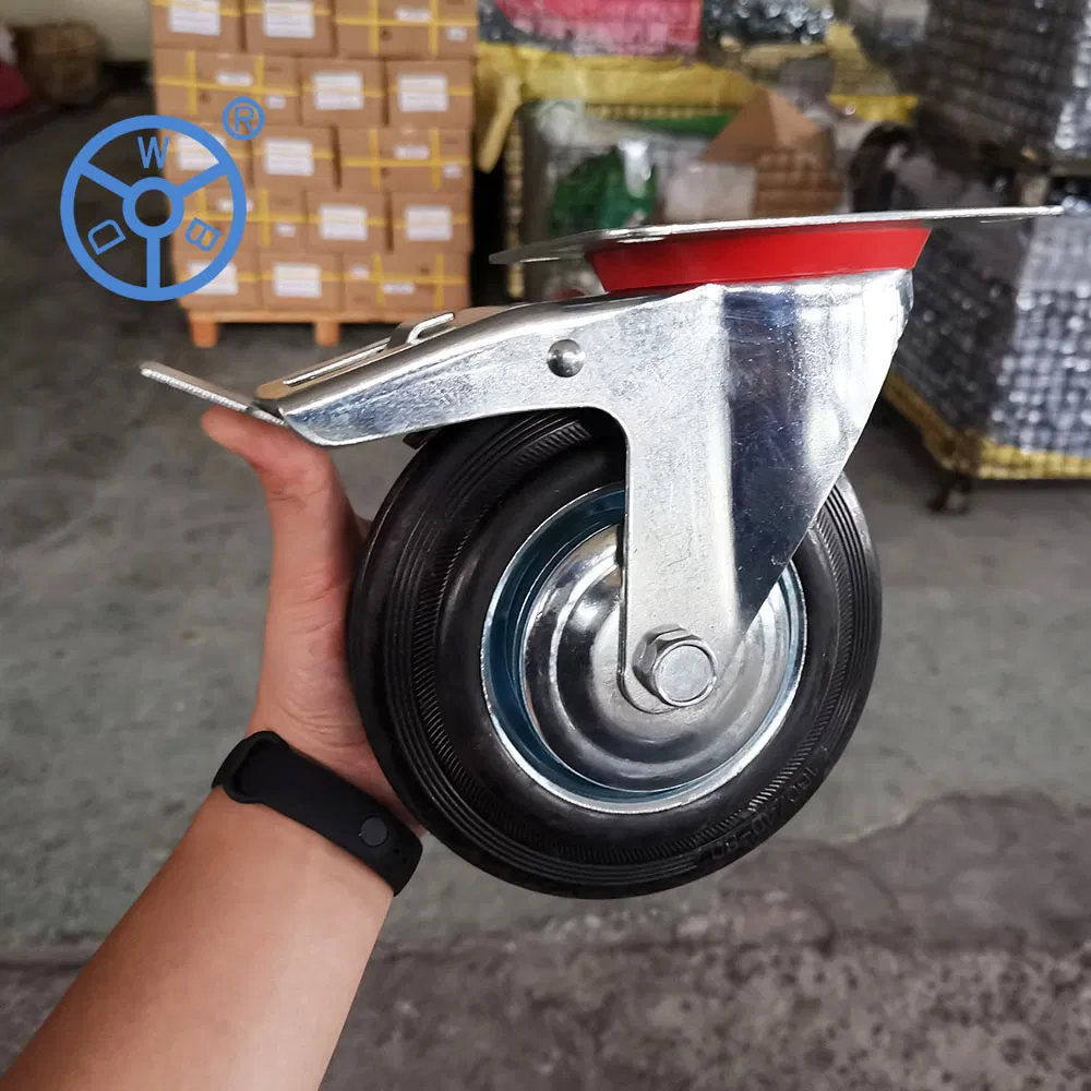Ylcaster Factory Direct Standard Industrial Caster Heavy Duty Trolley Wheel Pivoting Caster Wheels Ruedas Pesadas