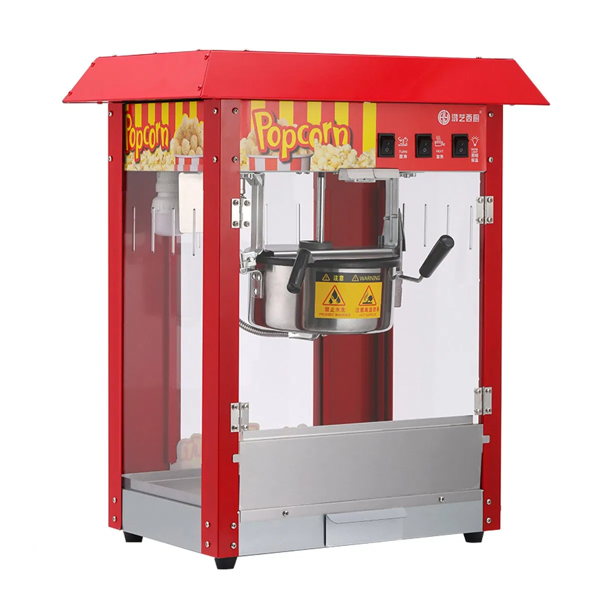 Quality Reliable Small High Efficiency Popcorn Making Machine for Food Industry