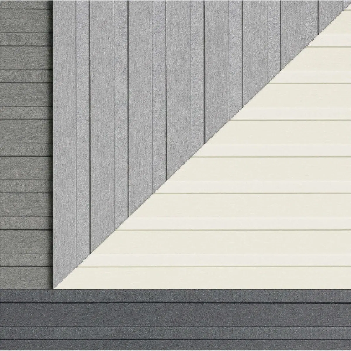 Custom Cement Board Commerical Durable Curtain Wall Colored Cement Curtain Wall Panel