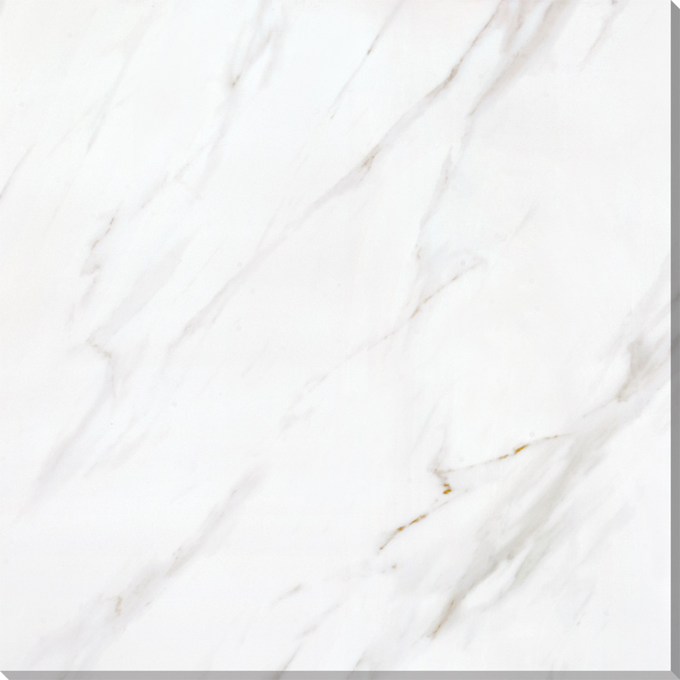 600X600mm 800X800mm 600X1200mm Factory Polished Glazed Porcelain Carrara White Floor Tiles