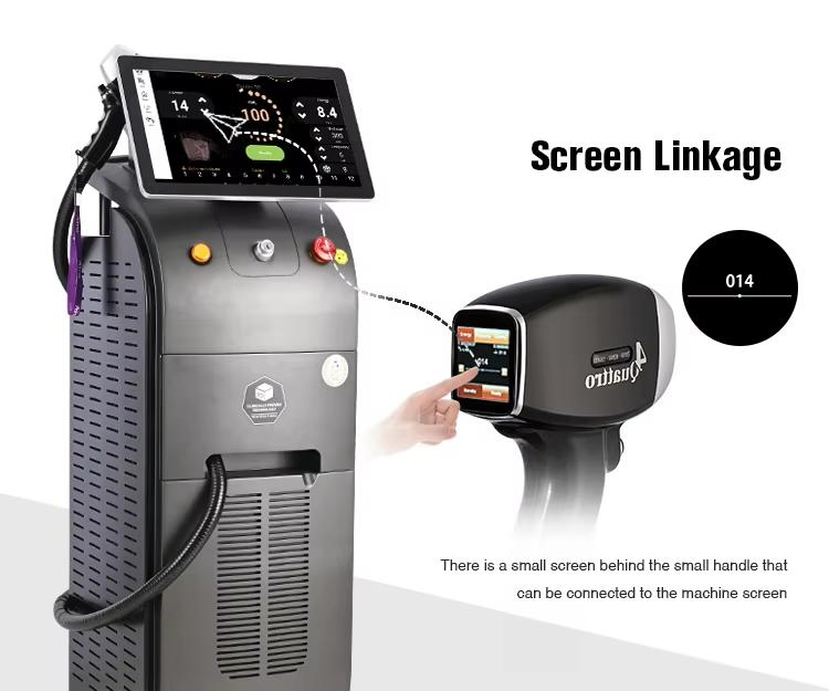 Newest Ice Platinum Titanium Diode Laser 808 Diode Laser Hair Removal Machine