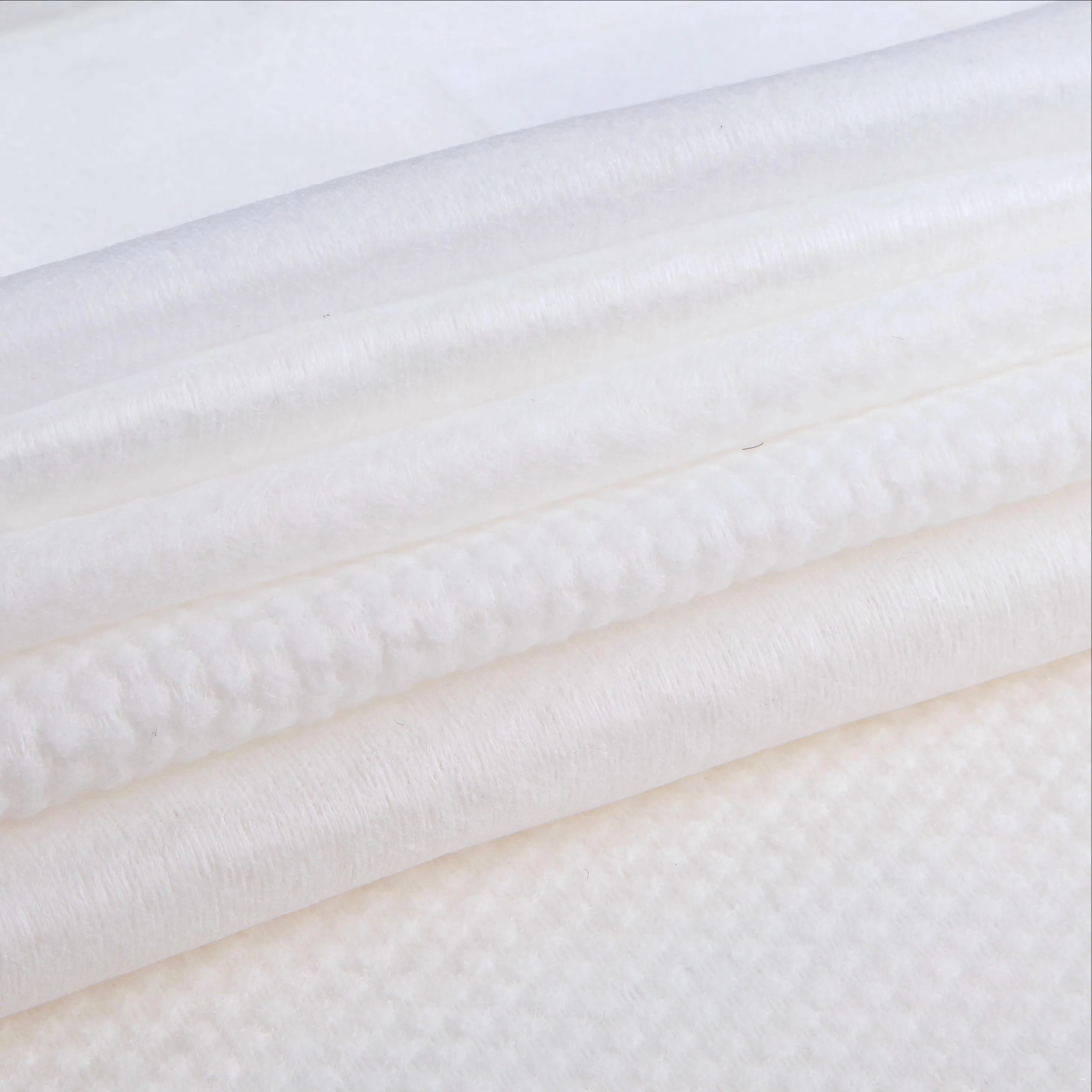 High Strength Rayon Polyester Spunlace Nonwoven Fabric for Antibacterial Wipes