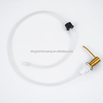 Wholesale Price Stainless Steel Gold Press Head Soap Dispenser