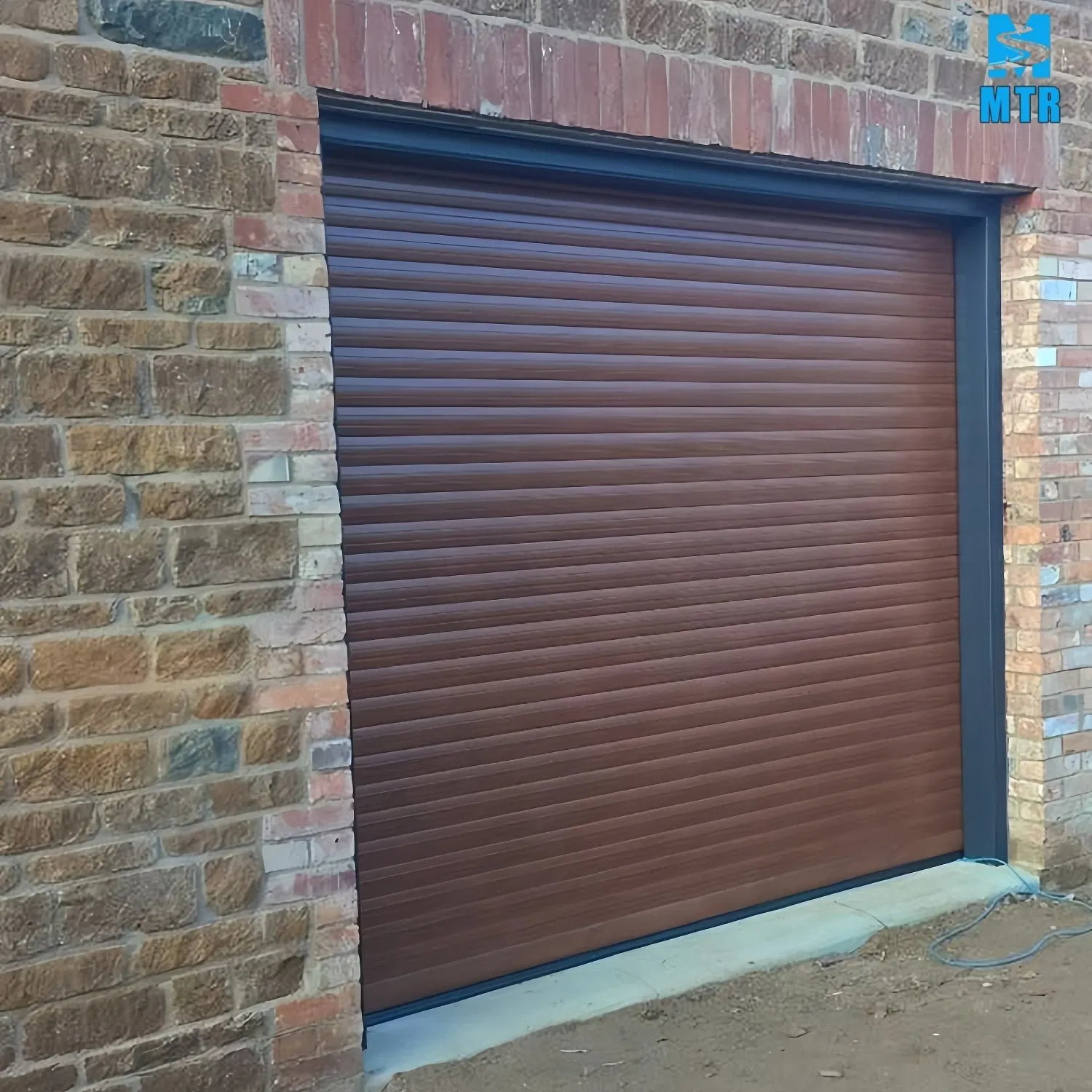 Custom Insulated Wind Proof Roll up Garage Door Noiseless