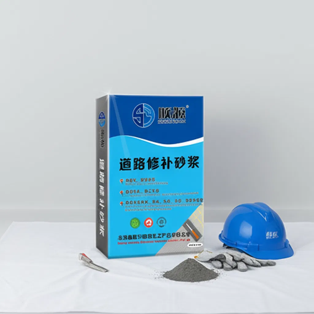 Modern Rapid Ground Repair Mortar for Emergency Road Surface Maintenance Made of Cement