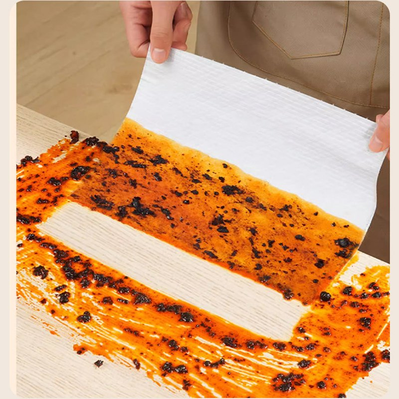 100% Virgin Pulp Thickening Super Absorbent Kitchen Tissue for Cleaning Dishes