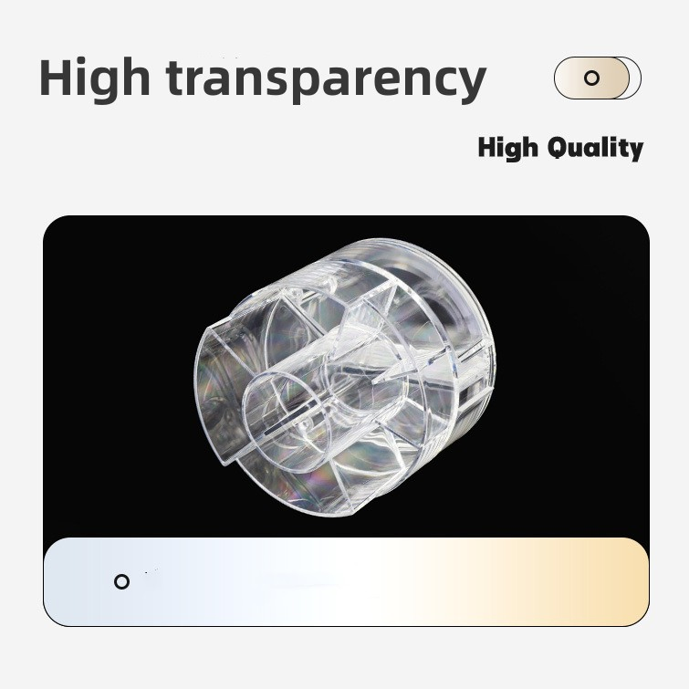 High Transparency Multi-Use Desktop Cosmetic Makeup Storage Holder 360 Degree Spinning