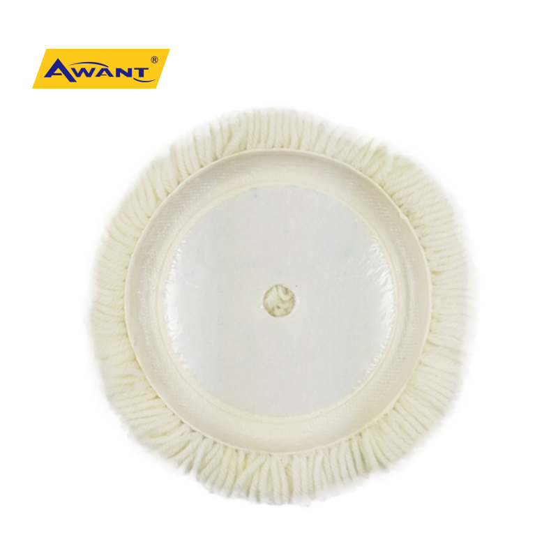 7 Inch Single Side Special Wool Buffing Pad for Stainless Steel Metal