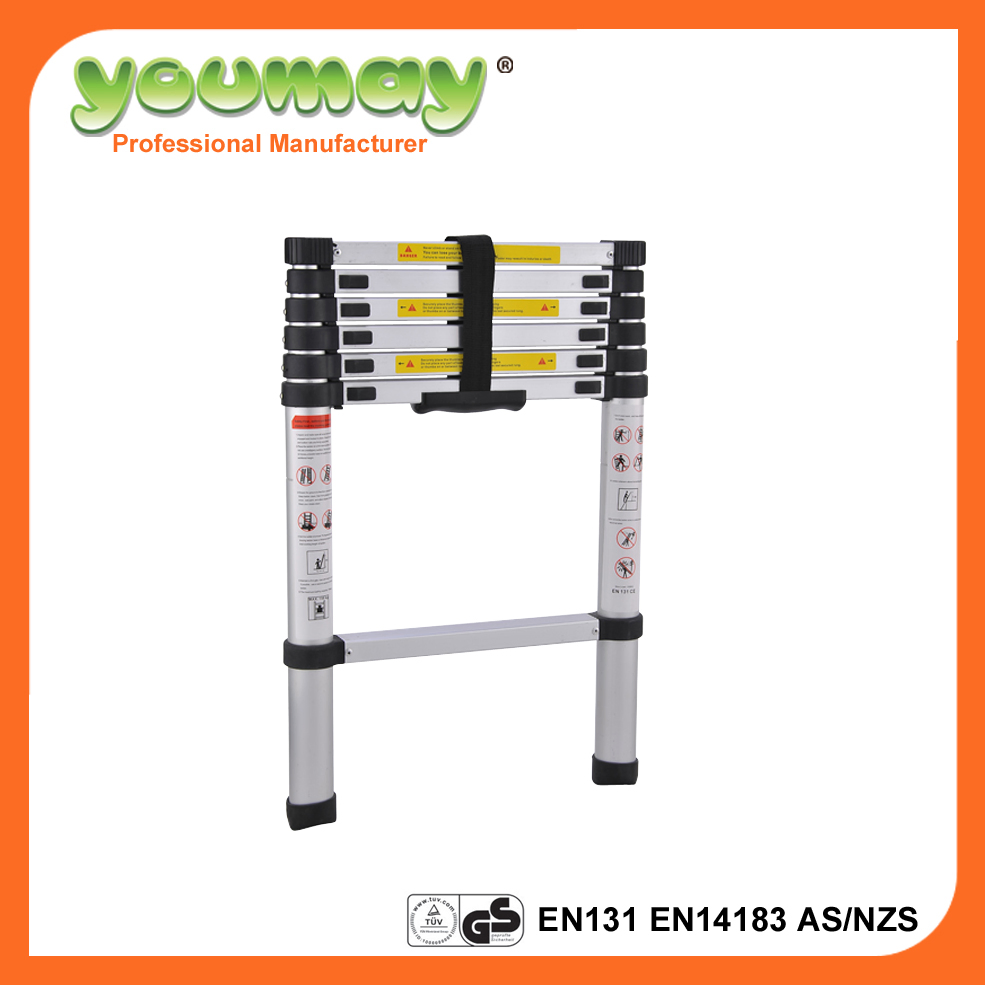 Aluminum 6 Steps Telescopic Ladder
