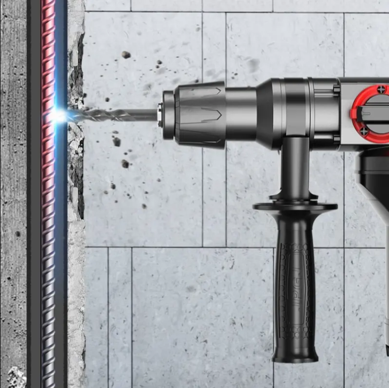 Powerful Impact Hammer Drill - Cordless Electric Tool for Concrete