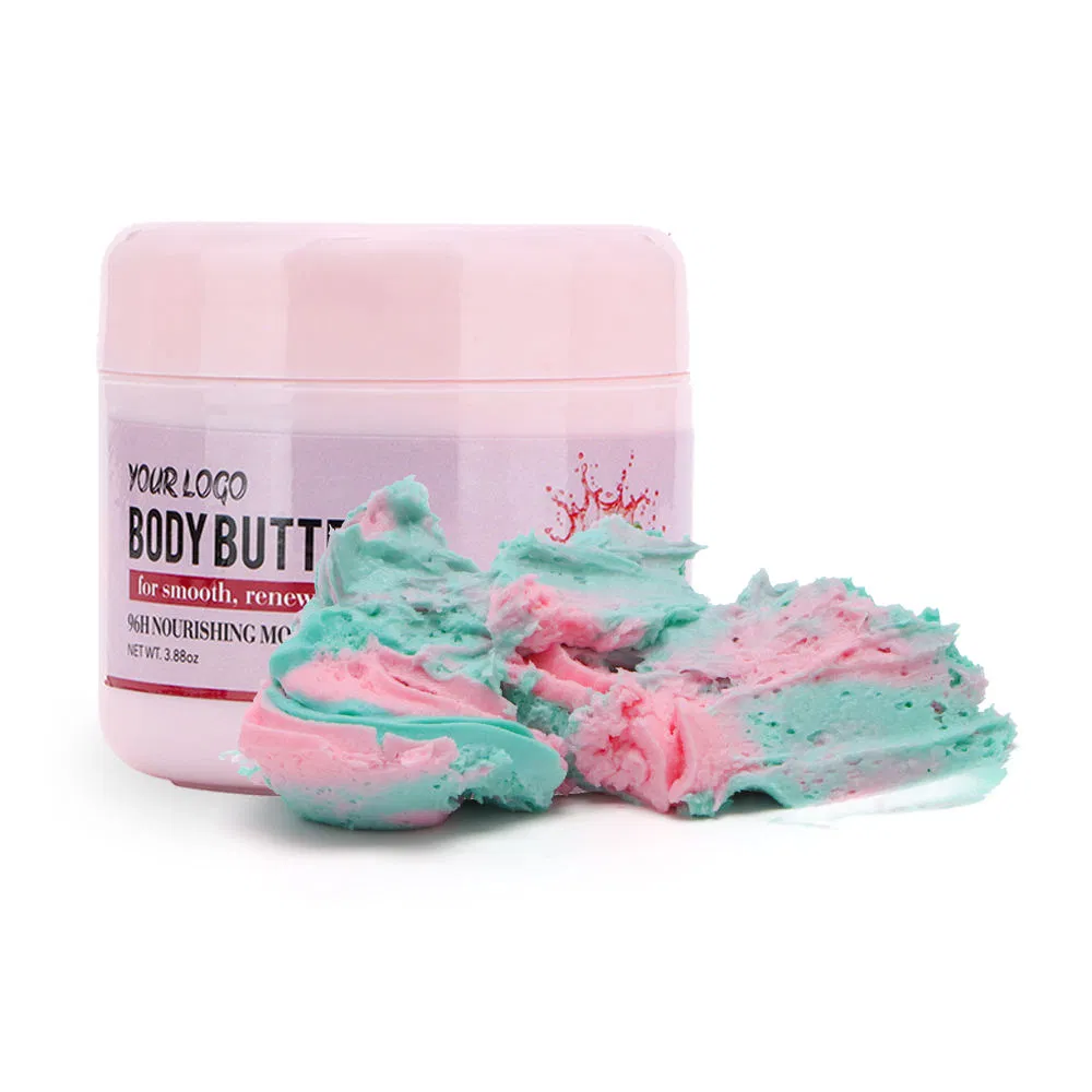 OEM Organic Body Butter Natural Struuberry Fragrance Whipped Body Butter