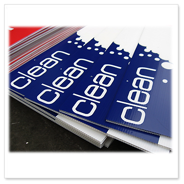 Resilient Correx Board Signs for Advertising (M-NF32P08001)